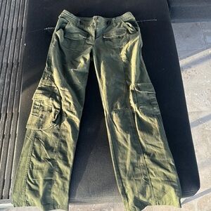 Olive Green Cargo Pants